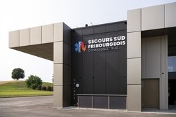 Les pompiers de la Glâne-Sud inaugurent le Centre de secours de Rue