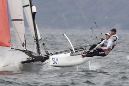 Voile: deux Fribourgeois sélectionnés avec Alinghi