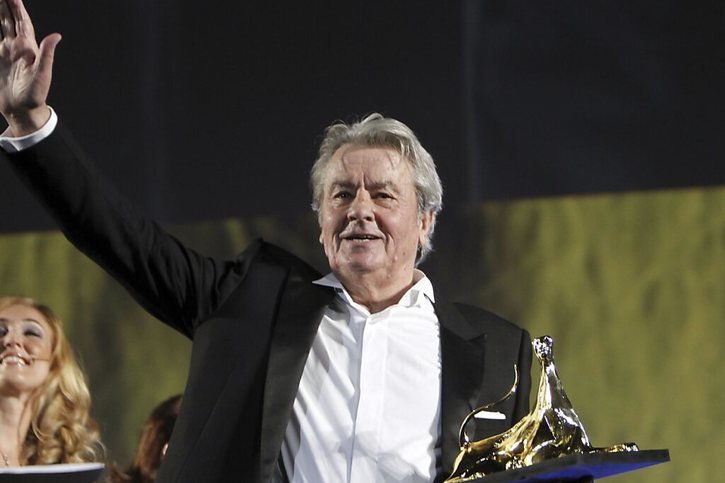 L'acteur Alain Delon s'est éteint à 88 ans. Ici, un cliché pris en 2012 au Festival du film de Locarno. (Archives) © KEYSTONE/AP/Urs Flueeler