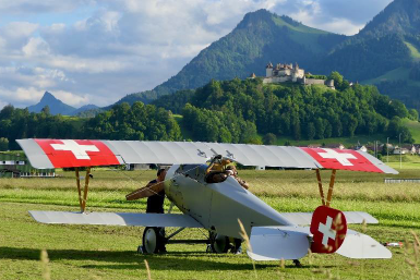 Insolite: Un avion suisse datant de la Première Guerre mondiale survolera la Gruyère